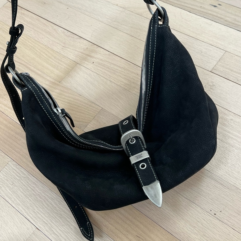 Marge Sherwood mini belted hobo bag